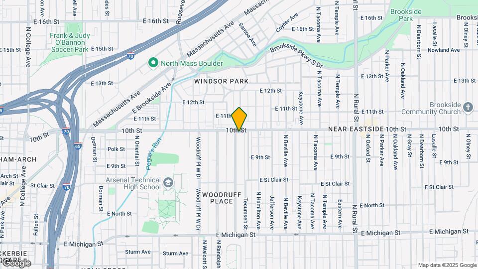 977 Woodruff Pl E Dr Map and Location Details