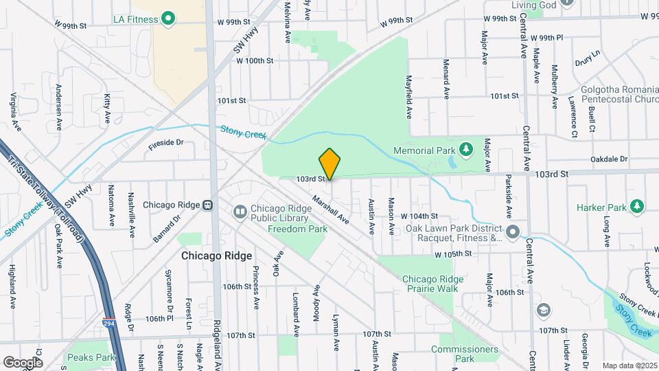 6105 W 103rd St Mapa y Detalles de la Ubicación