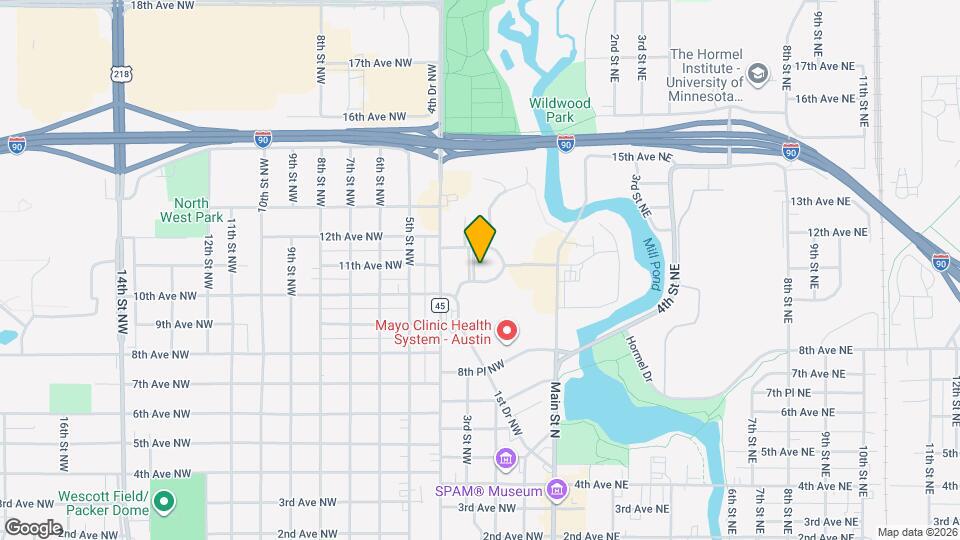 1102 3rd St NW Map and Location Details