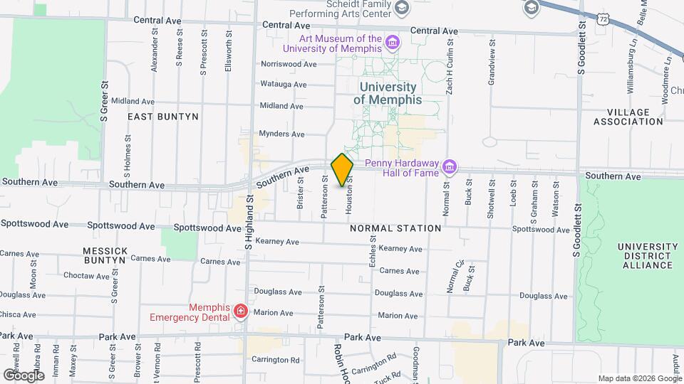 605 Houston St Map and Location Details