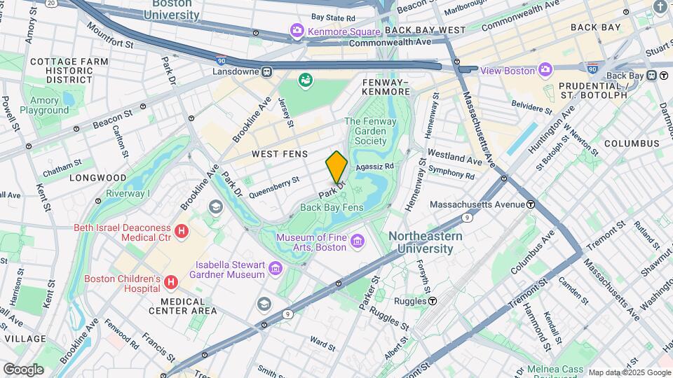 59 Fenway, Unit #52 Map and Location Details