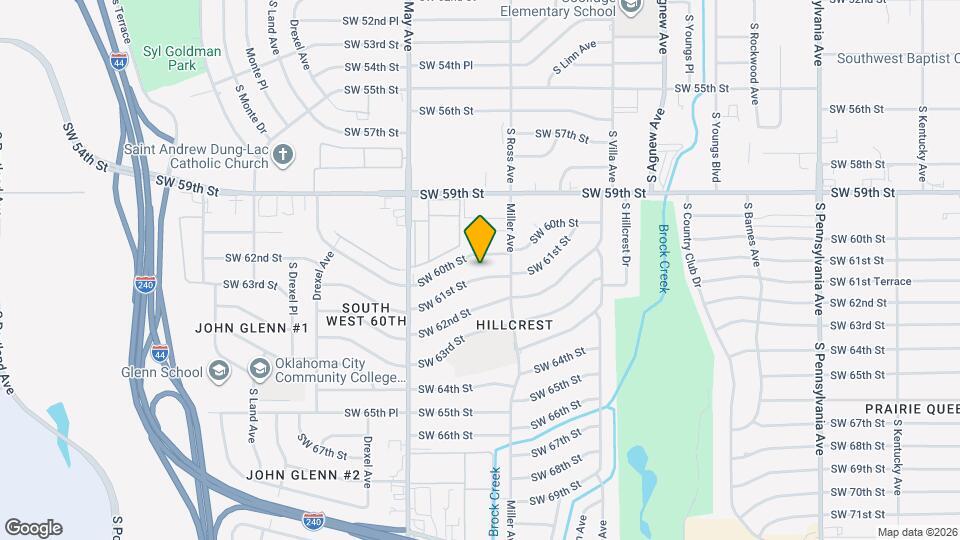 2725 SW 61st St Map and Location Details