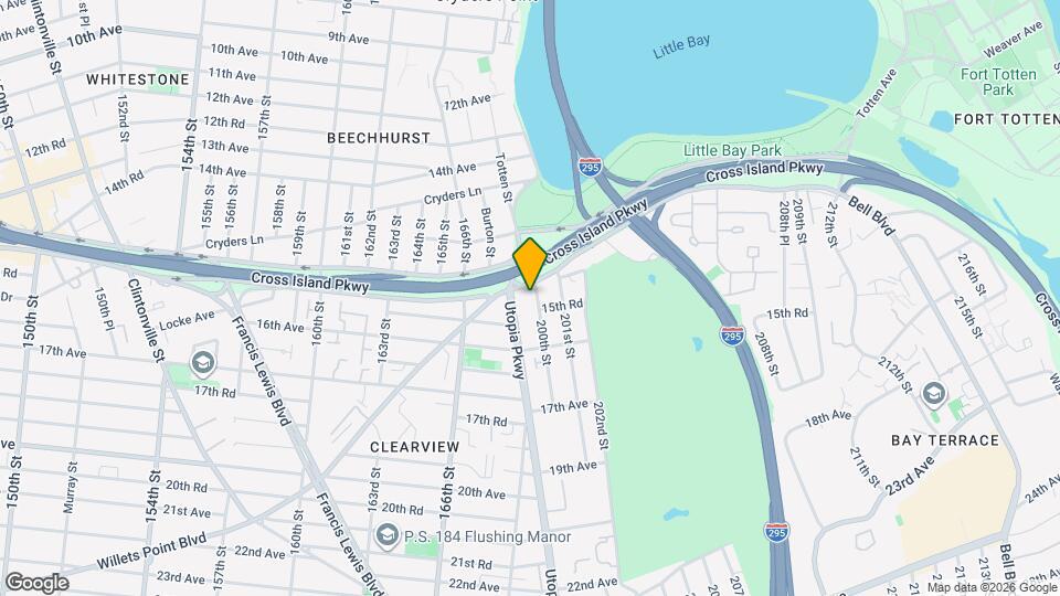 15-14 200th St Map and Location Details