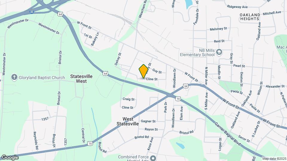 2045 Cline St Map and Location Details