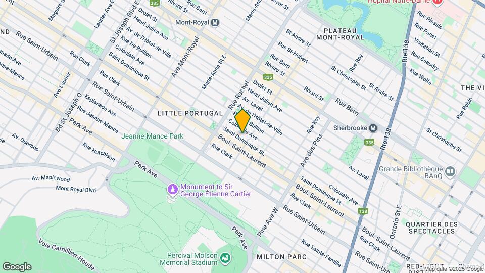 4061-4077 Saint-Dominique Rue Map and Location Details