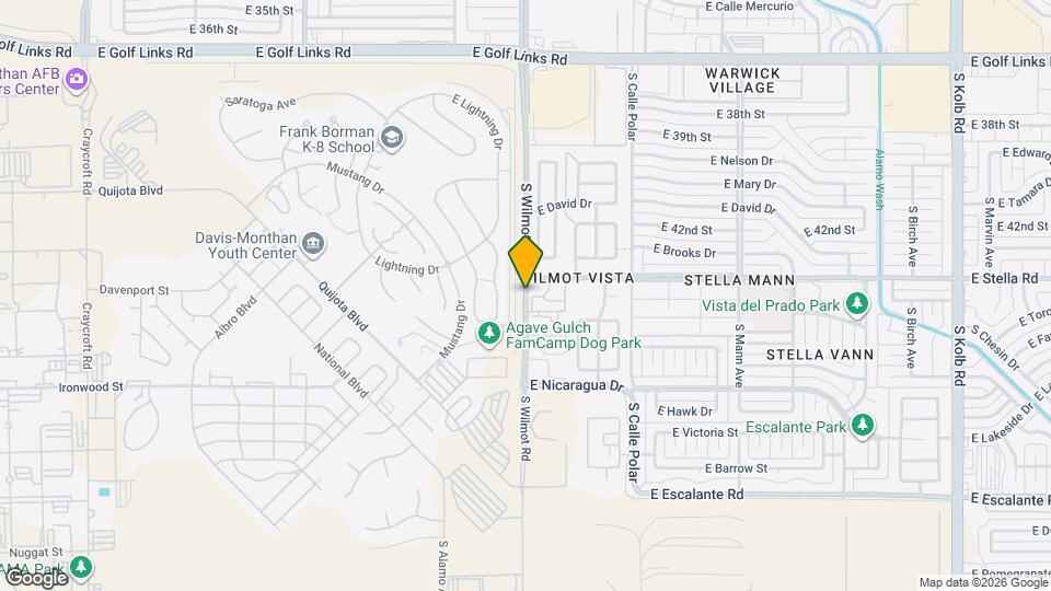Wilmot Vista Apartments Map and Location Details