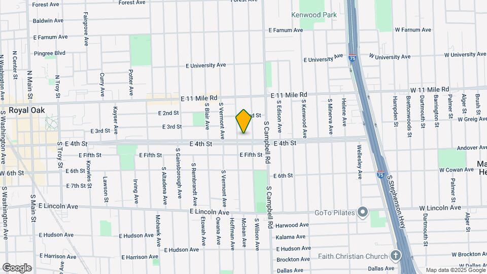 1509 E 4th St Map and Location Details