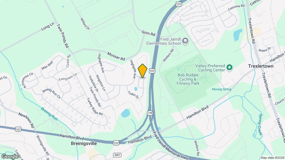 1076 King Way Map and Location Details