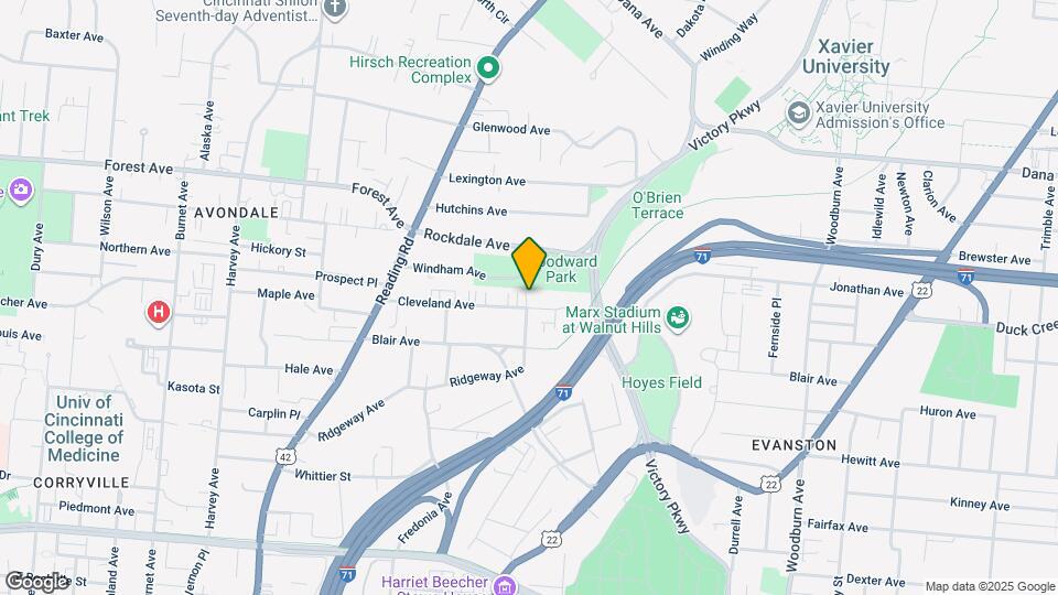 960 Cleveland Ave, Unit Jones properties Mapa y Detalles de la Ubicación