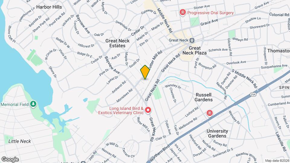 100 Cutter Mill Rd, Unit 4G Mapa y Detalles de la Ubicación