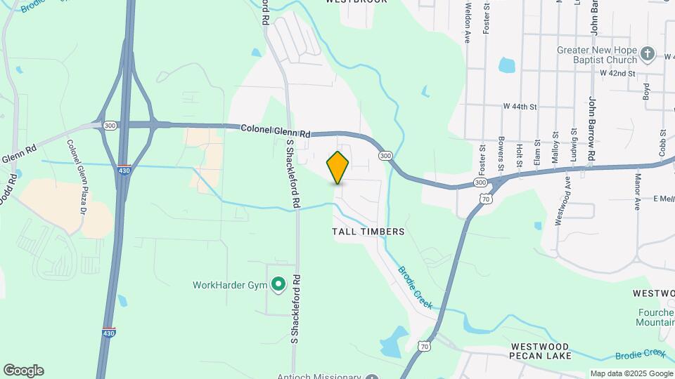 4505 Timberland Dr Map and Location Details