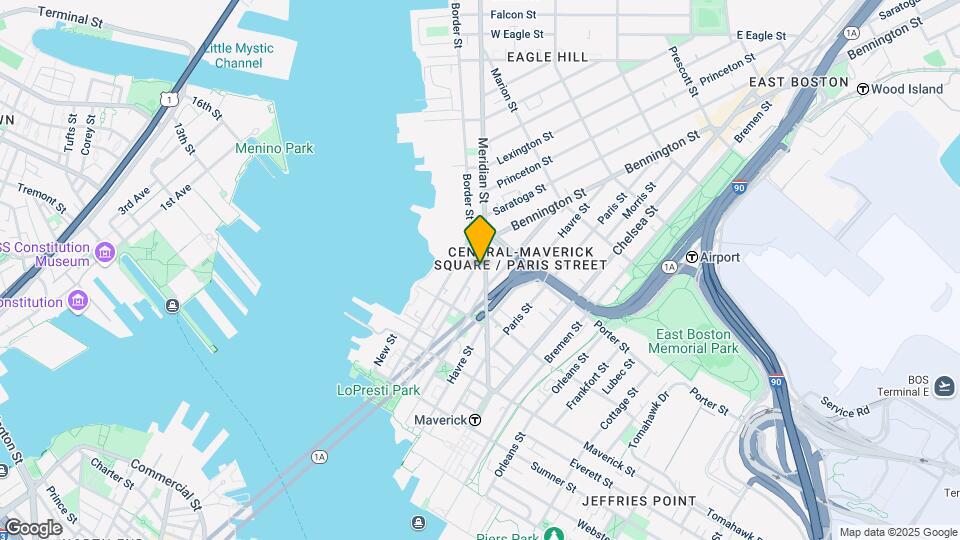140 Meridian St Map and Location Details