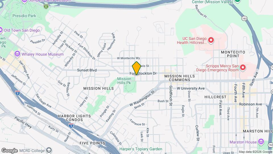 4027 Randolph St Map and Location Details