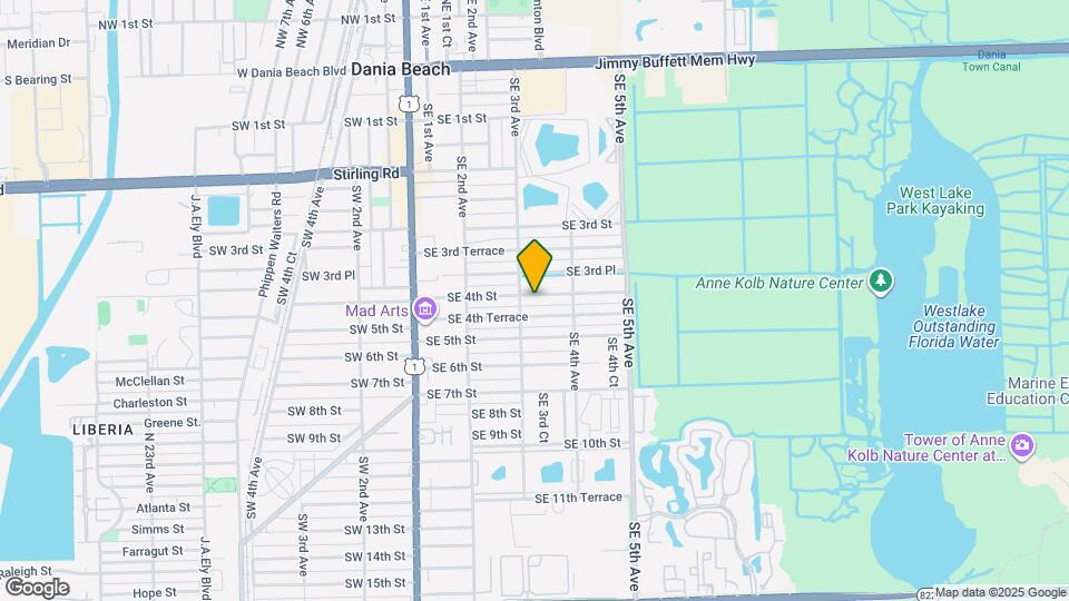 304 SE 4th St Map and Location Details