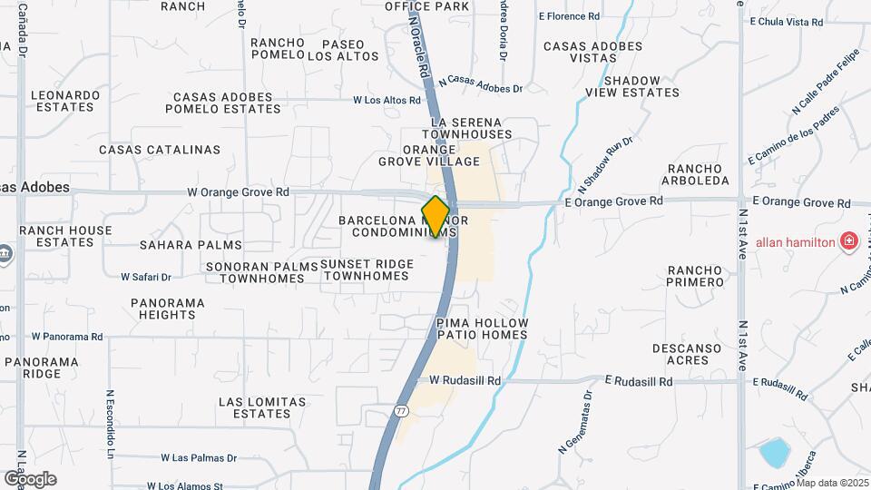 6301 N Barcelona Ct Map and Location Details