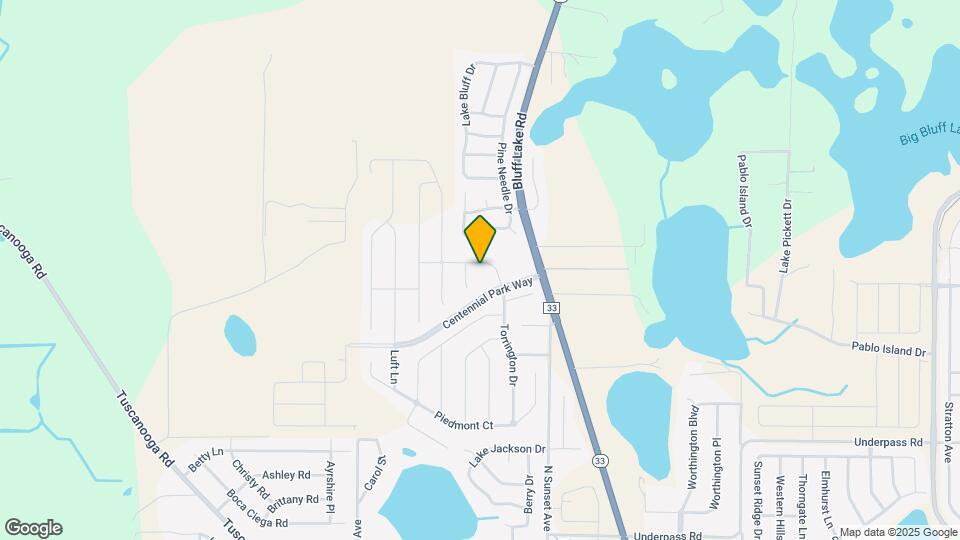 1725 Garden View St Mapa y Detalles de la Ubicación