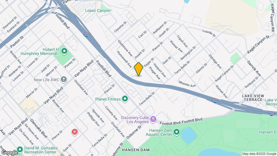 11505 Hunnewell Ave Map and Location Details