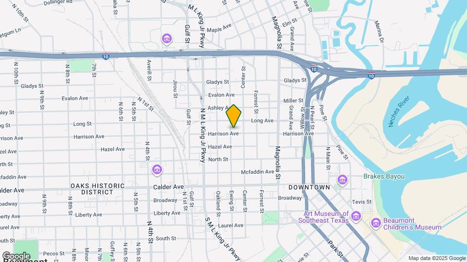 1280 Harrison Ave Map and Location Details