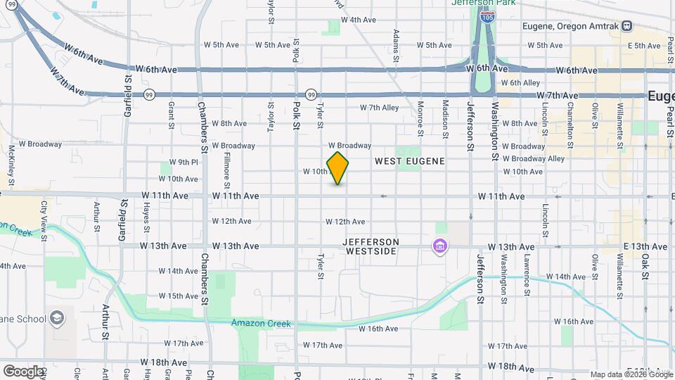 1127 W 11th Ave Mapa y Detalles de la Ubicación