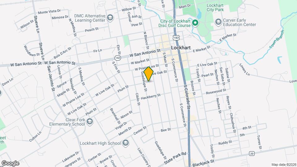 316 Plum St Map and Location Details