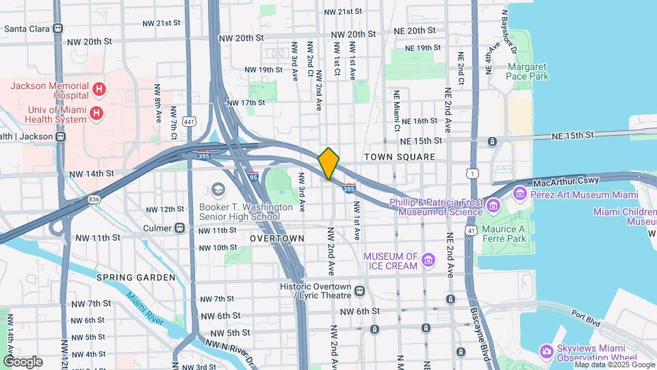 1302 NW 1st Pl Map and Location Details