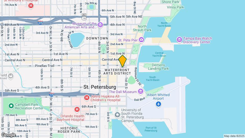 175 1st St S, Unit 406 Map and Location Details