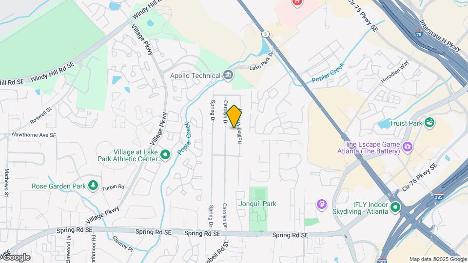 2530 Rolling View Dr SE, Unit B Map and Location Details