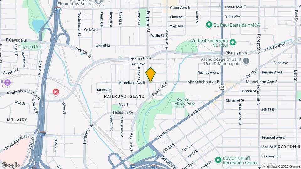580 Minnehaha Ave E Mapa y Detalles de la Ubicación