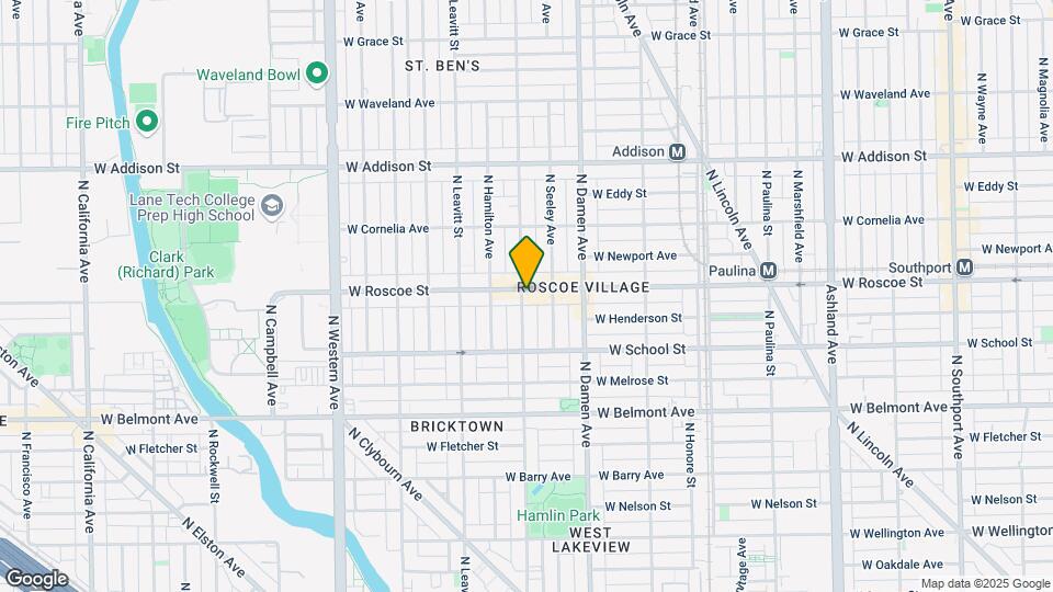 2057 W Roscoe St, Unit 2 Mapa y Detalles de la Ubicación