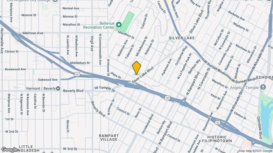 505 Silver Lake Blvd Map and Location Details