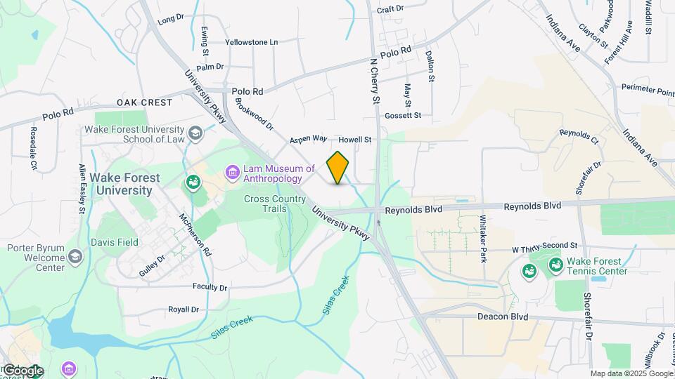 1226 Brookwood Dr Map and Location Details