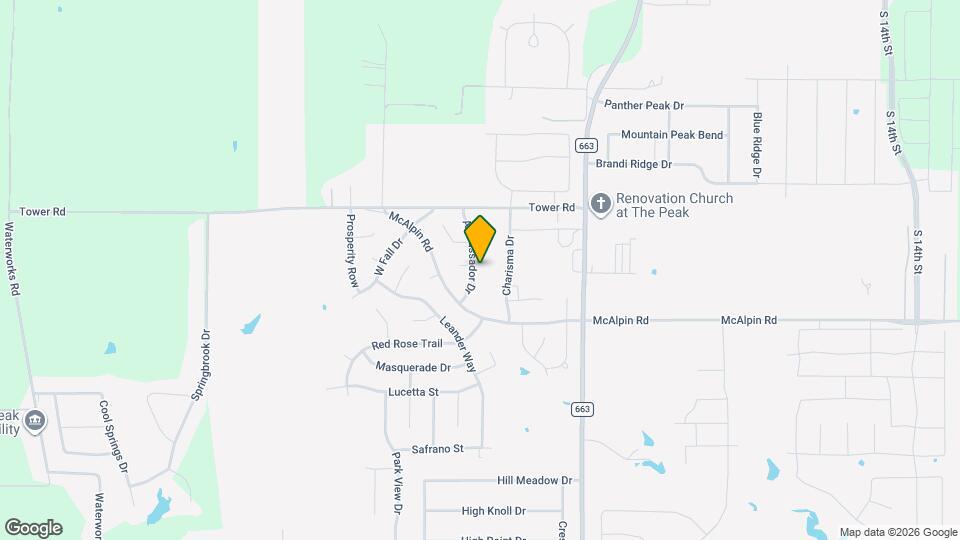 5202 Ambassador Dr Mapa y Detalles de la Ubicación