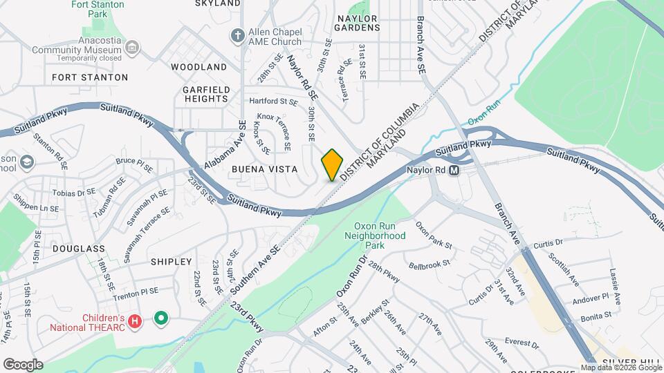 2924 Southern Ave SE, Unit 1 Map and Location Details