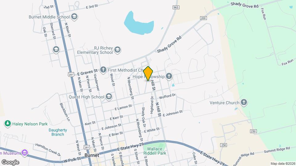 707 Lewis Dr Map and Location Details