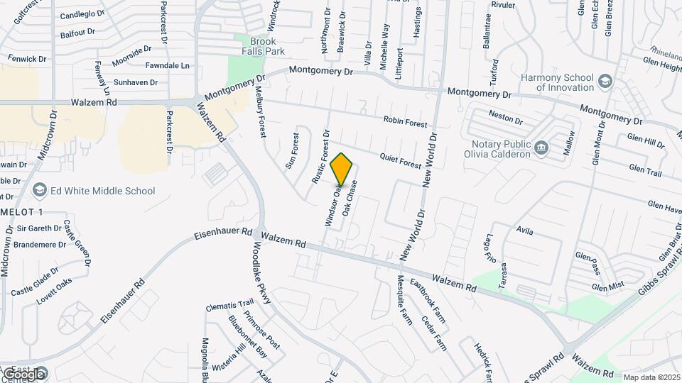 7560 Windsor Oaks Map and Location Details