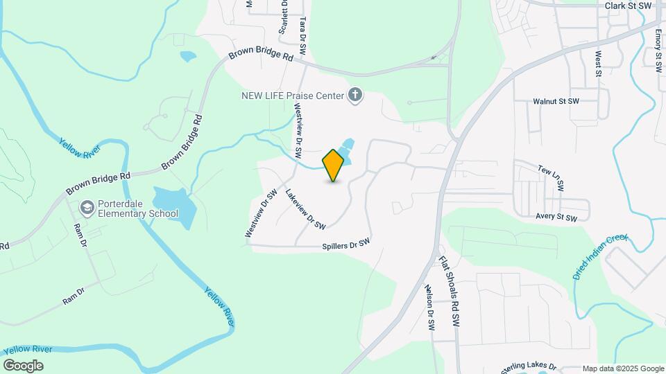 8218 Lakeview Dr SW Map and Location Details