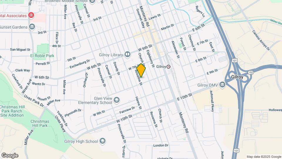 7208 Rosanna St Mapa y Detalles de la Ubicación