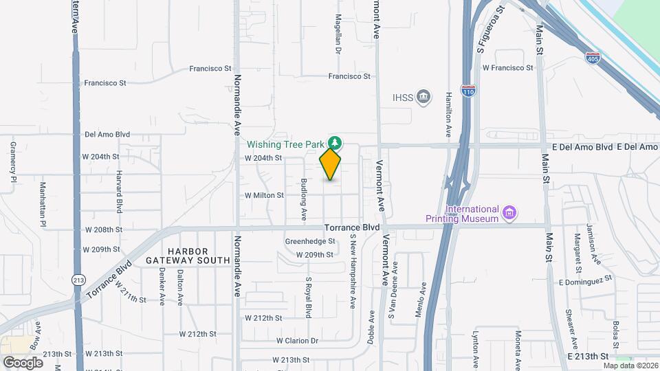 20514 Catalina St Map and Location Details