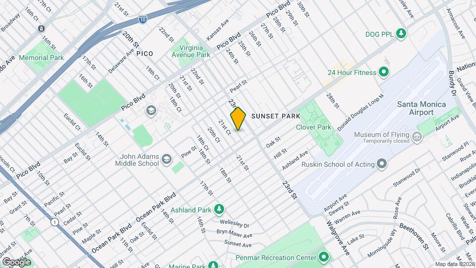 2608 22nd St, Unit 2608 Mapa y Detalles de la Ubicación