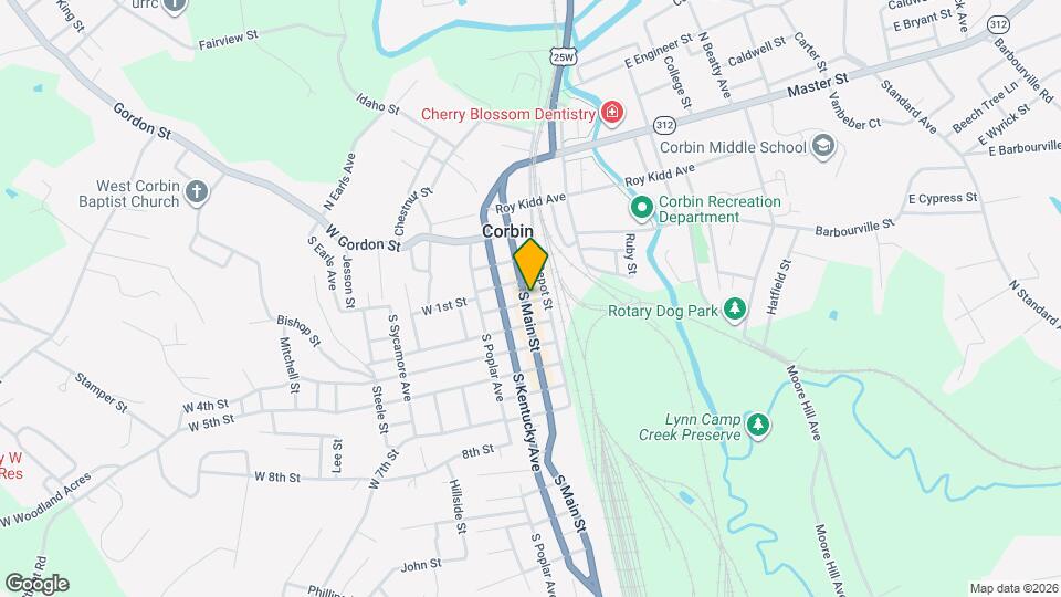 115 S Main St Map and Location Details