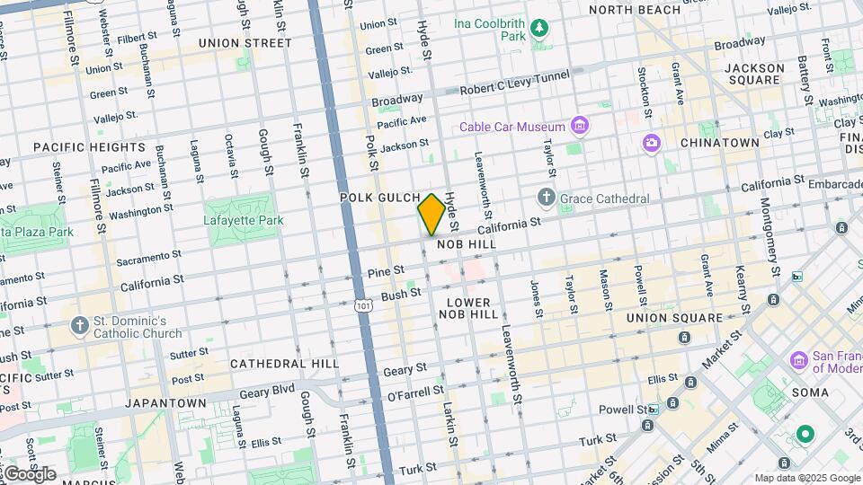 1471 California St Map and Location Details