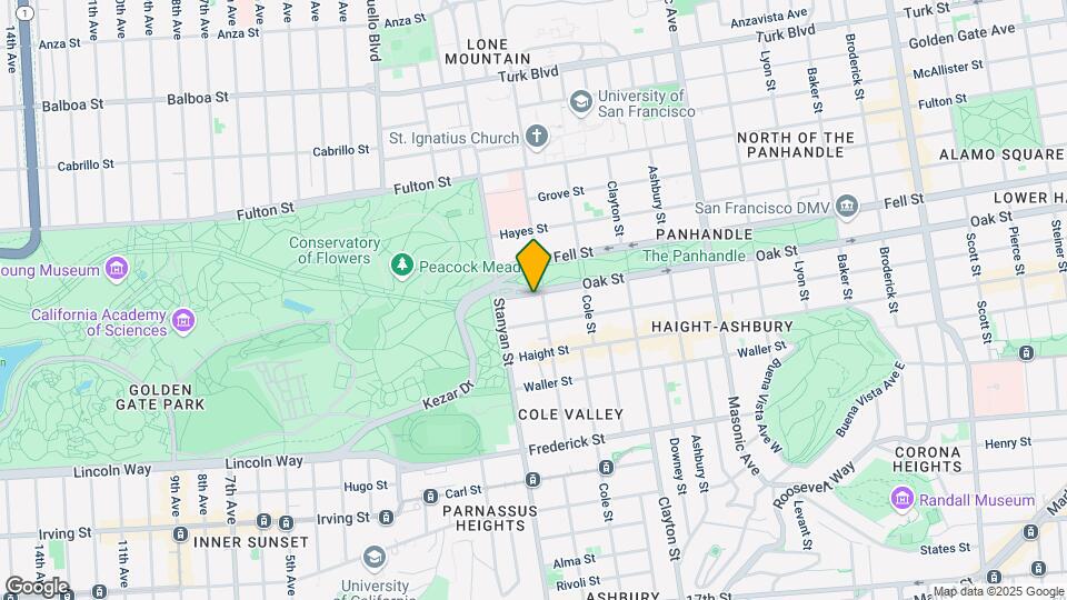 2013-2019 Oak St Map and Location Details