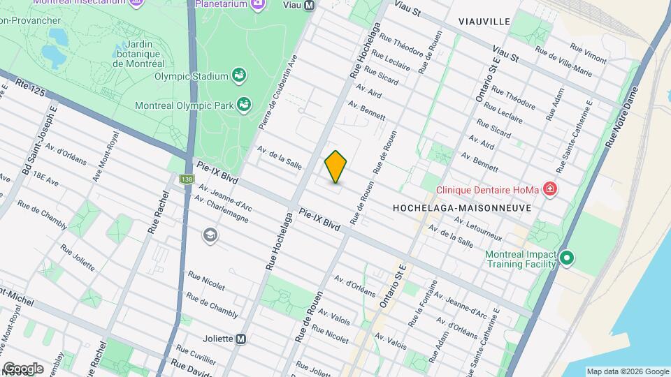 2360 De La Salle Map and Location Details