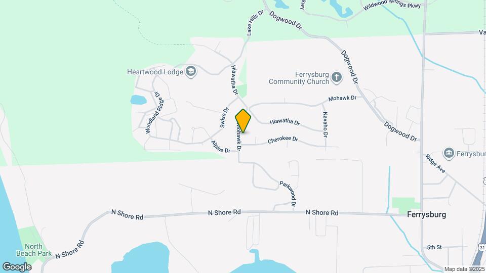 18158 Mohawk Dr Map and Location Details