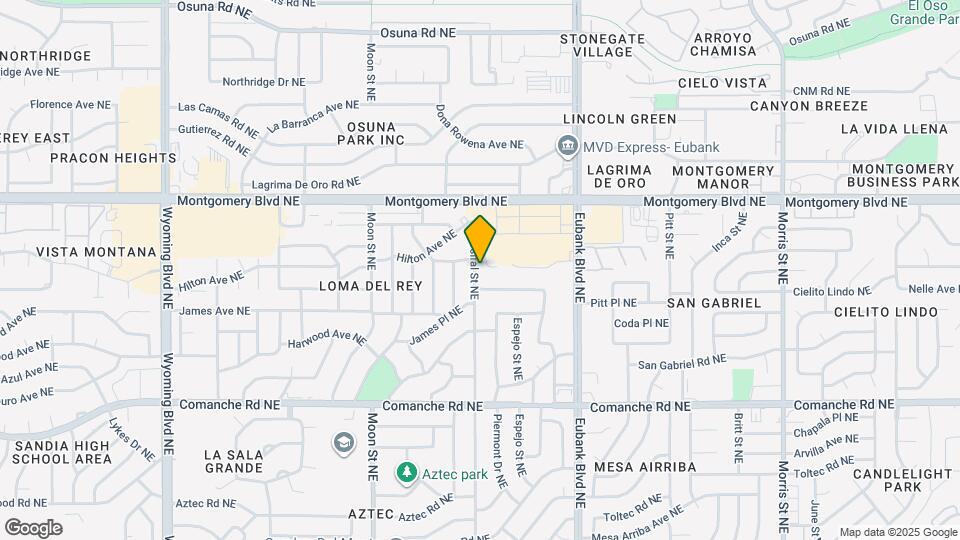 4108 Parsifal St NE Map and Location Details