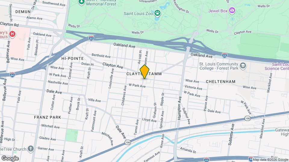 1224 Tamm Ave Mapa y Detalles de la Ubicación