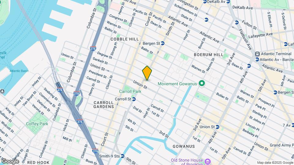 380 Sackett St Map and Location Details