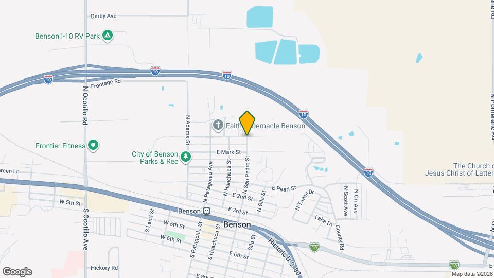 595 N San Pedro St Map and Location Details