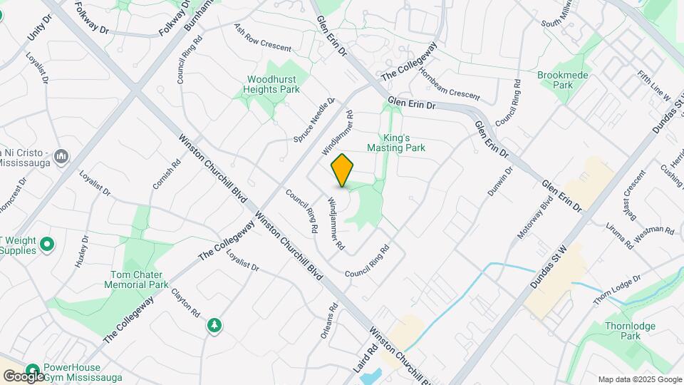 3334 Tallmast Cres Map and Location Details