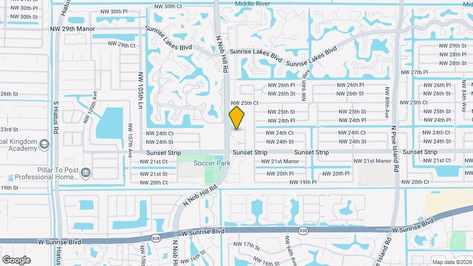9850 NW 24th Ct Mapa y Detalles de la Ubicación